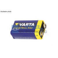 BAT. 9,0V 6F22 Alkaline VARTA Industrial, Longlife Power, 3sk